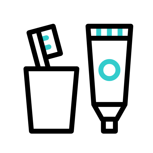 Decorative toothbrush animation