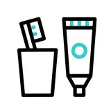Decorative toothbrush animation